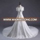 Bride Use 2018 Vestido de novia A-line wedding dress bridal gown lace beaded long train  bridal wedding gowns